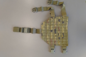 Panel udowy DUŻY na LEWĄ nogę Cordura Pantera wz.93 20mm