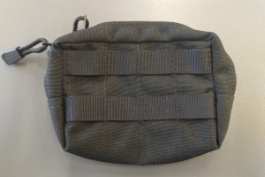 Kieszonka MINI Cordura CZARNA, 20mm zamek zwykły PROMOCJA