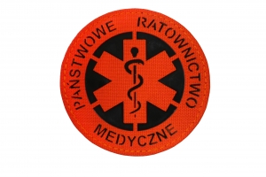 Państwowe Ratownictwo Medyczne RED FLUO
